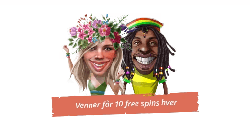Chanz Casino inviter en ven og få 10 free spins